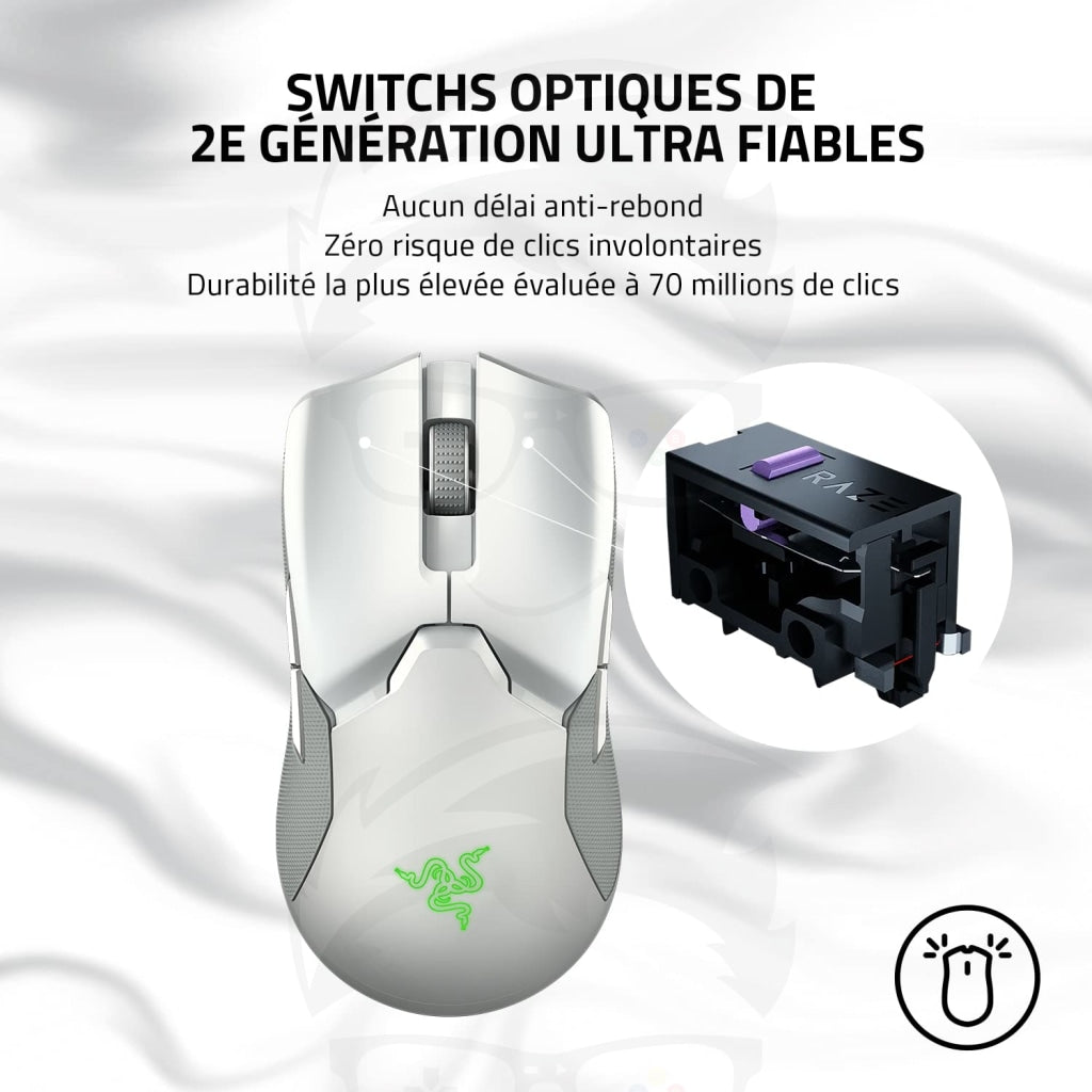 Razer Viper Ultimate Hyperspeed Lightest Wireless Gaming Mouse Mercury Razer Viper Ultimate Hyperspeed Lightest Wireless Gaming Mouse Mercury